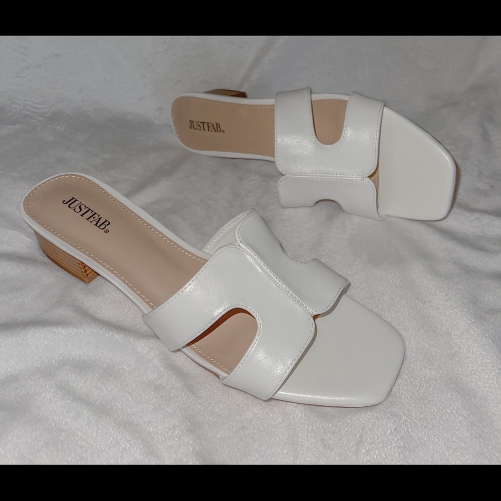 White Embellished Sandal